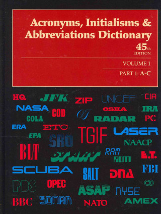 Book Acronyms, Initialisms & Abbreviations Dictionary 