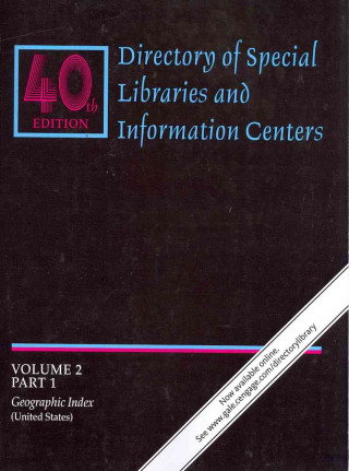 Kniha Directory of Special Libraries and Information Centers 3 Volume Set Gale Cengage Publishing
