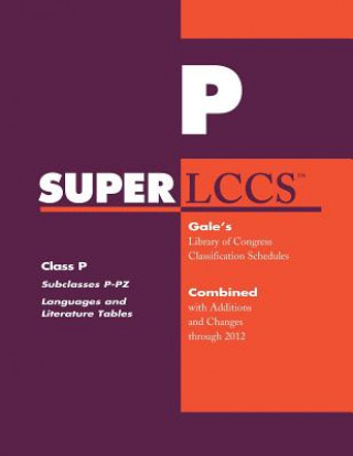 Buch SUPERLCCS 2012: Subclass P-Pz: Fiction Kristin Mallegg