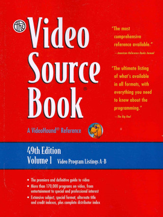 Carte The Video Source Book Gale