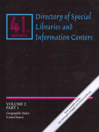 Książka Directory of Special Libraries and Information Centers Gale Editor