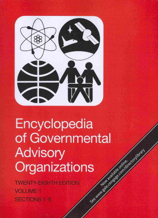 Kniha Encyclopedia of Governmental Advisory Organizations: 3 Volume Set Donna Batten