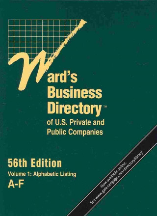 Könyv Ward's Business Directory of U.S. Private and Public Companies Virgil Burton
