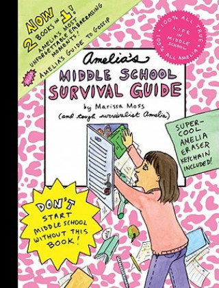 Книга Amelia's Middle School Survival Guide [With Eraser] Marissa Moss