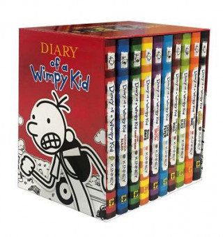 Carte Diary of a Wimpy Kid Box of Books (Books 1-10) Jeff Kinney