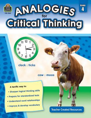 Книга Analogies for Critical Thinking, Grade 4 Ruth Foster