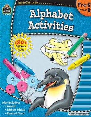 Kniha Alphabet Activities, Pre-K Through K [With 180+ Stickers] Ina Massler Levin