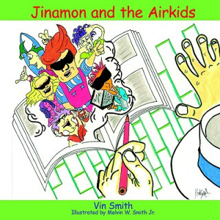 Kniha Jinamon and the Airkids Vin Smith