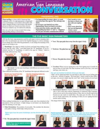 Książka American Sign Language Conversation BarCharts Inc