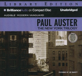 Аудио The New York Trilogy Paul Auster