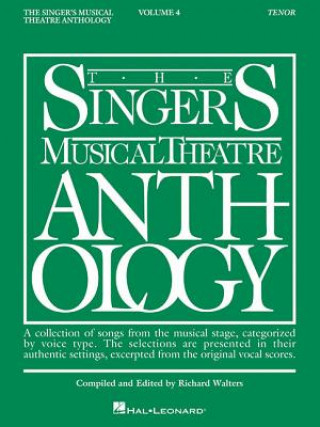 Libro Singer's Musical Theatre Anthology: Tenor Volume 4 Richard Walters