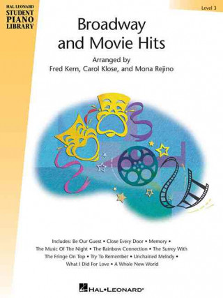 Livre Broadway and Movie Hits Level 3 Fred Kern