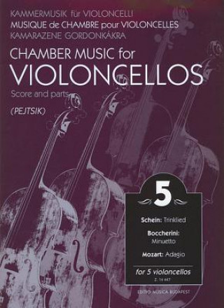 Kniha Chamber Music for Violoncellos, Volume 5 Pejtsik Arpad