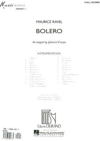 Kniha Maurice Ravel: Bolero: Music Works Grade 2 Johnnie Vinson