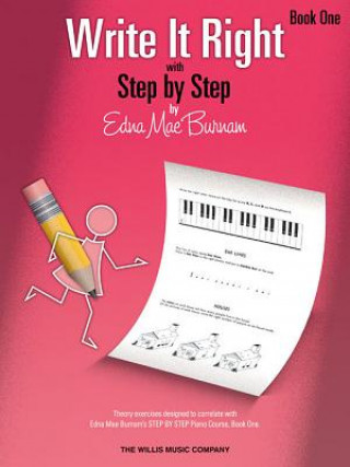 Carte Write It Right with Step by Step, Book One Edna Mae Burnam
