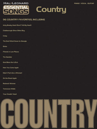 Livre Country Hal Leonard Publishing Corporation