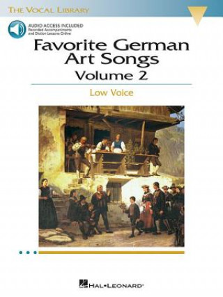 Könyv Favorite German Art Songs - Volume 2: The Vocal Library Low Voice Hal Leonard Publishing Corporation