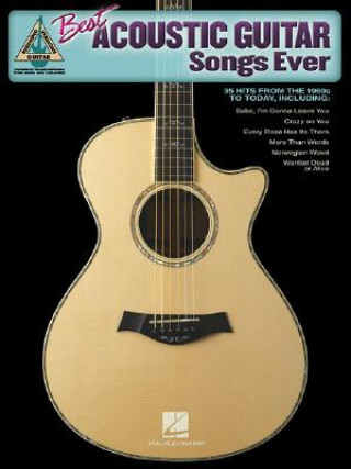 Book BEST ACOUSTIC GUITAR SONGS EVER Hal Leonard Publishing Corporation