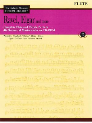 Book Ravel, Elgar and More - Volume 7: The Orchestra Musician's CD-ROM Library - Flute Edward Elgar