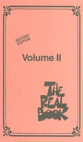 Carte The Real Book, Volume II Hal Leonard Publishing Corporation