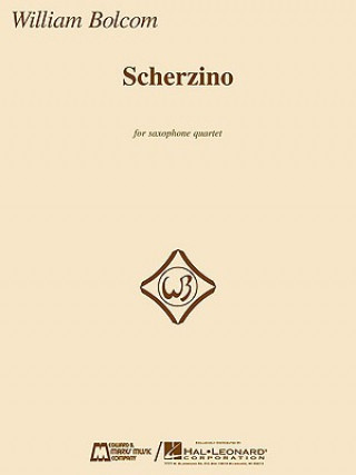 Książka Scherzino: Saxophone Quartet William Bolcom