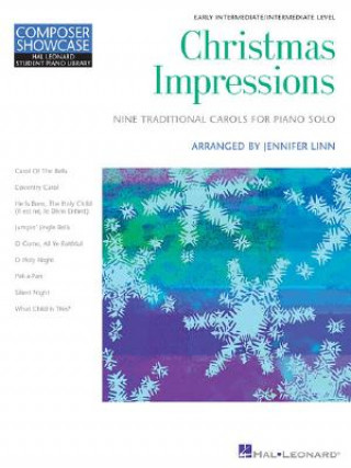 Carte Christmas Impressions: Nine Traditional Carols for Piano Solo Jennifer Linn