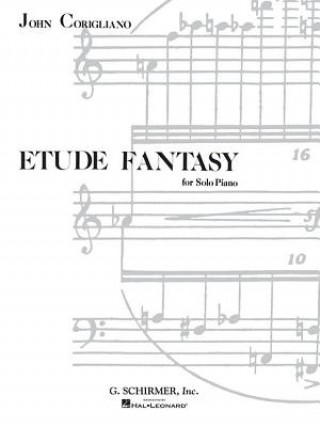 Libro Etude Fantasy for Solo Piano John Corigliano