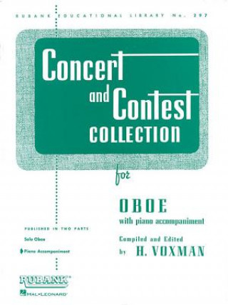 Könyv Concert and Contest Collection for Oboe: With Piano Accompaniment H. Voxman