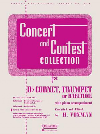 Книга CONCERT & CONTEST COLLECTION TRUMPET PA H. Voxman