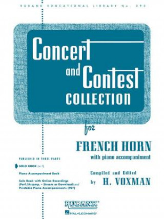 Książka CONCERT & CONTEST COLLECTION H. Voxman