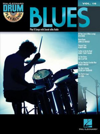 Книга Blues: Drum Play-Along Volume 16 Hal Leonard Publishing Corporation