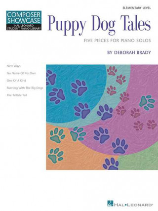 Carte Puppy Dog Tales: Elementary Level: Five Pieces for Solo Piano Deborah Brady