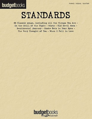 Kniha Standards: Budget Books Hal Leonard Publishing Corporation