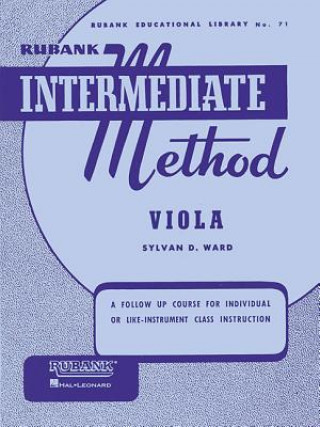 Kniha Rubank Intermediate Method-Viola Sylvan D. Ward