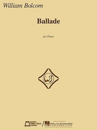Книга Ballade: For Piano William Bolcom