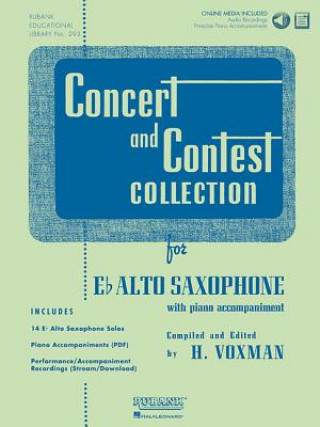 Книга CONCERT & CONTEST COLLECTION FOR ALTO SA H. Voxman