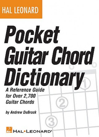 Kniha Pocket Guitar Chord Dictionary Andrew DuBrock