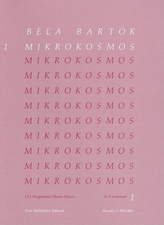 Kniha BELA BARTOK: MIKROKOSMOS, NOS. 1-36 Bela Bartok