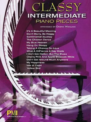 Książka Classy Intermediate Piano Pieces Debra Wanless