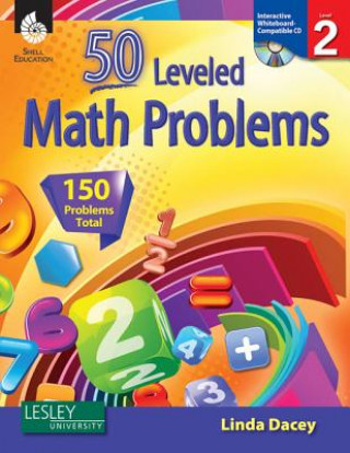 Kniha 50 Leveled Math Problems: Level 2 (Level 2) Linda Dacey