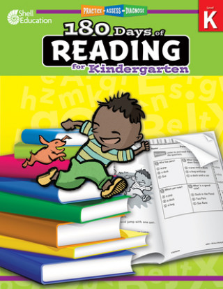 Könyv 180 Days of Reading for Kindergarten Suzanne Barchers