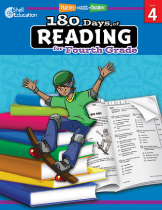 Carte 180 Days of Reading for Fourth Grade Margot Kinberg