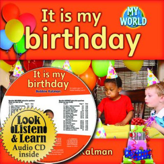 Carte It Is My Birthday - CD + PB Book - Package Bobbie Kalman