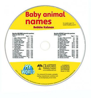 Könyv Baby Animal Names - CD Only Bobbie Kalman