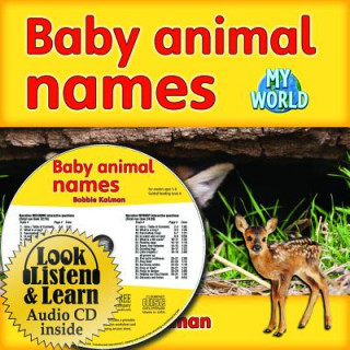 Livre Baby Animal Names - CD + Hc Book - Package Bobbie Kalman