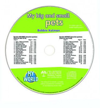Carte My Big and Small Pets - CD Only Bobbie Kalman