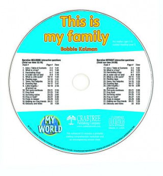 Kniha This Is My Family - CD Only Bobbie Kalman