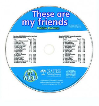 Könyv These Are My Friends - CD Only Bobbie Kalman