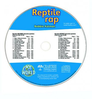 Carte Reptile Rap - CD Only Bobbie Kalman
