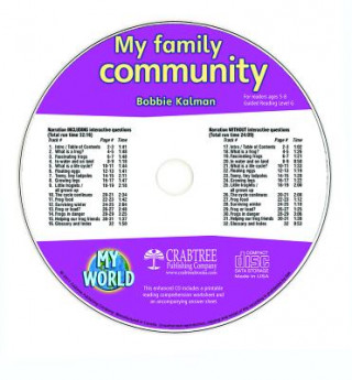 Könyv My Family Community - CD Only Bobbie Kalman